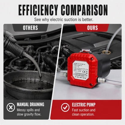 Portable Electric Engine Oil Extractor Pump for Vehicle Maintenance