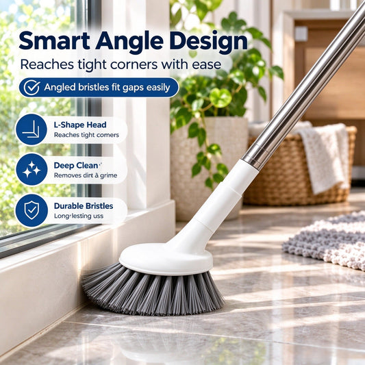 Telescopic Cleaning Brush, Scrub Brush for Hard-to-Reach Corners