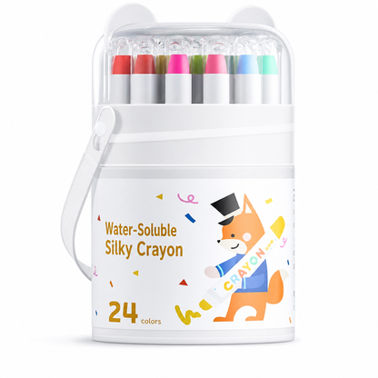Washable Crayons and Oil Pastels for Kids