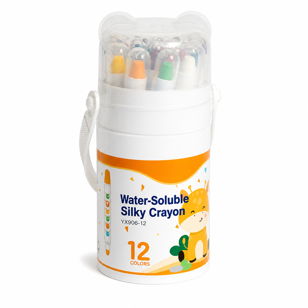 Washable Crayons and Oil Pastels for Kids