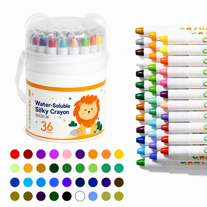 Washable Crayons and Oil Pastels for Kids