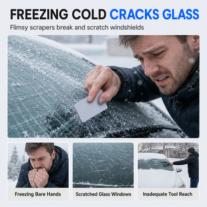 Car Snow Shovel and Windshield Scraper