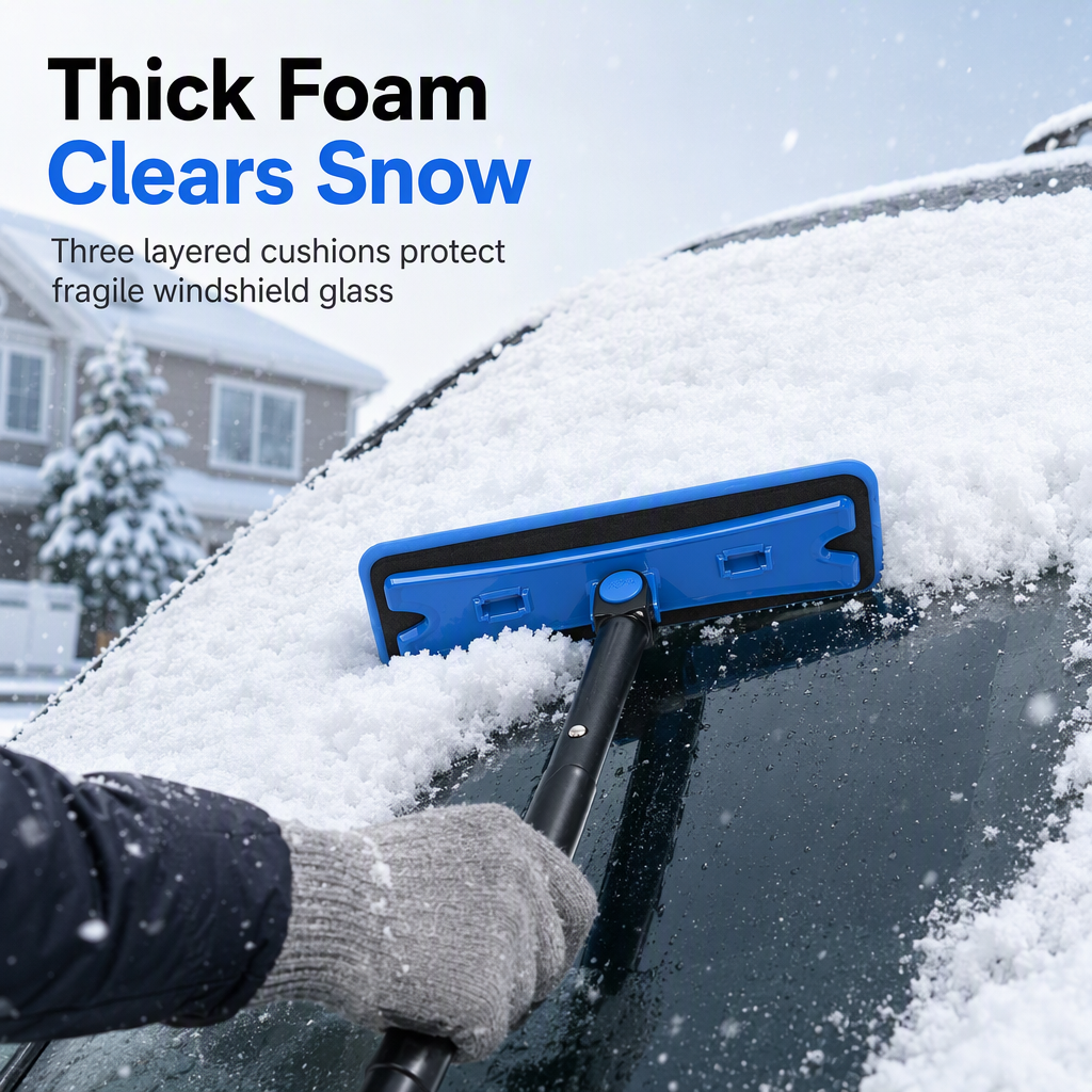 Car Snow Shovel and Windshield Scraper