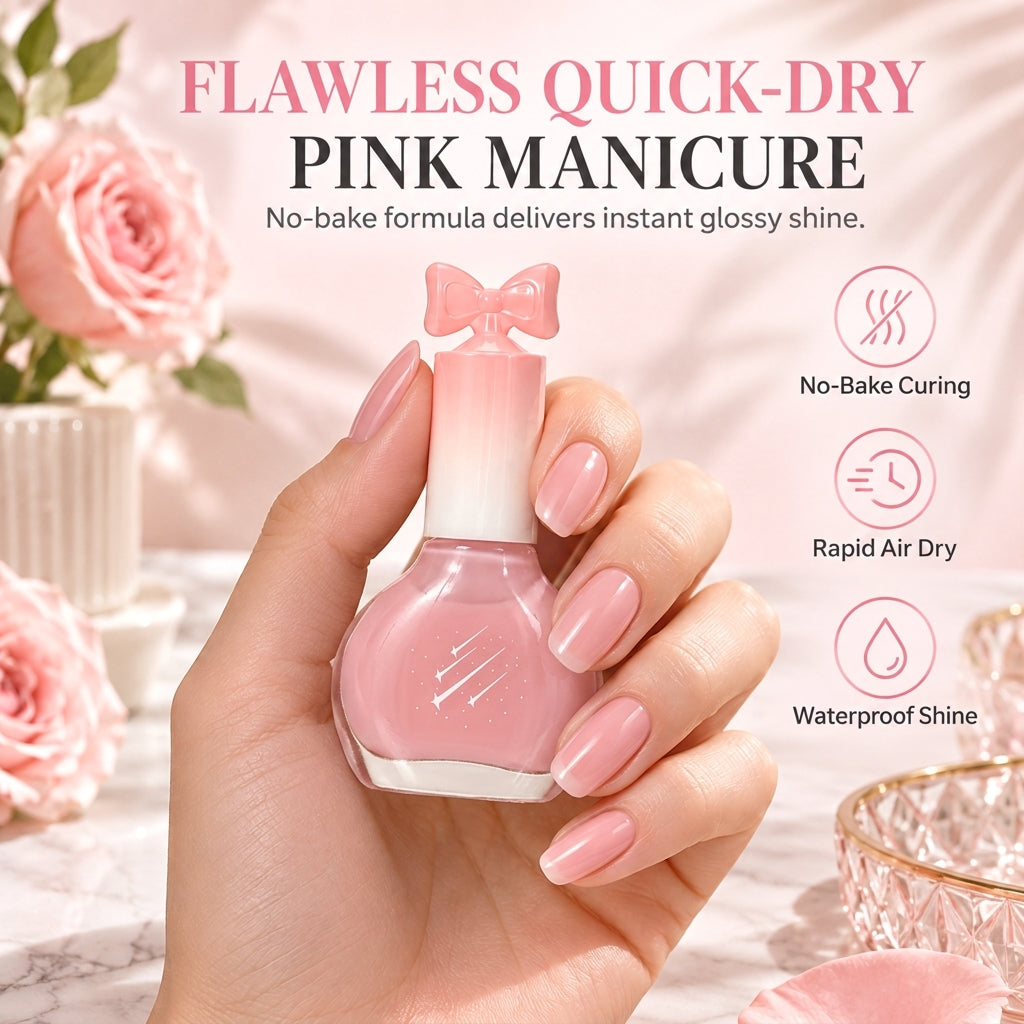Quick-Dry Waterproof Oil-Based Nail Polish