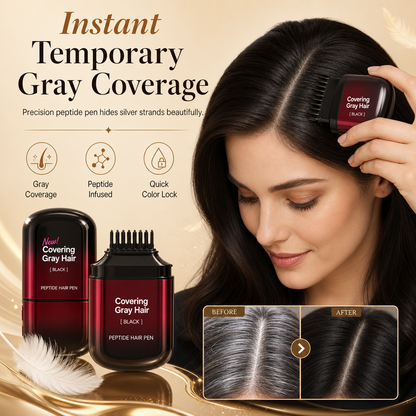 Temporary Hair Color Touch Up Stick for Gray Coverage