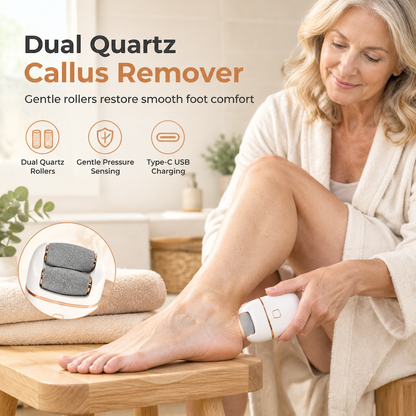 Electric Foot Callus Remover Pedicure Tool for Dead Skin and Callus Removal Automatic Foot Grinder for Smooth Heels