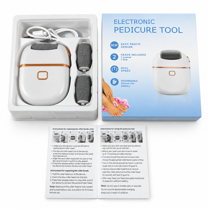 Electric Foot Callus Remover Pedicure Tool for Dead Skin and Callus Removal Automatic Foot Grinder for Smooth Heels