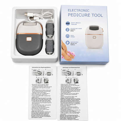Electric Foot Callus Remover Pedicure Tool for Dead Skin and Callus Removal Automatic Foot Grinder for Smooth Heels
