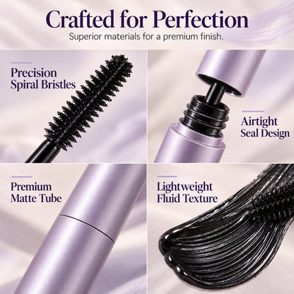 Waterproof Lengthening and Volumizing Long-lasting Mascara