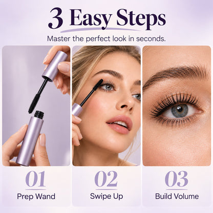 Waterproof Lengthening and Volumizing Long-lasting Mascara
