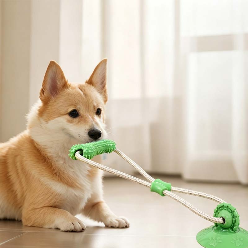 Interactive Dog Chew Toy for Aggressive Chewers
