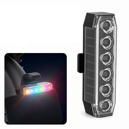 Universal Solar LED Warning Light for Cars and Motorcycles