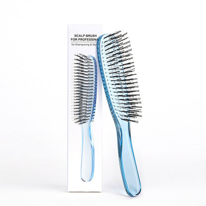 Detangle Knots Instantly! Gentle Portable Scalp Massage Hairbrush