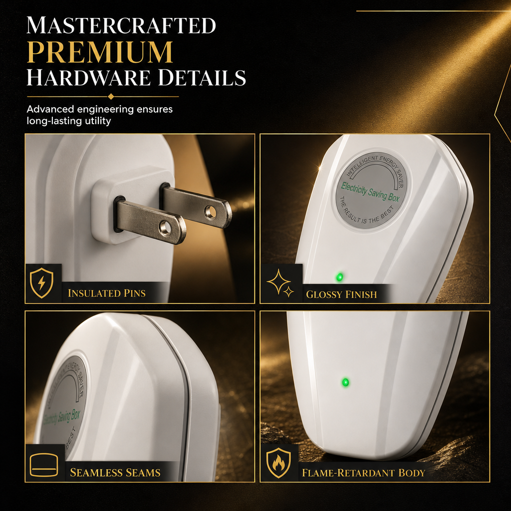 Plug and Play Household Power Saver for Home and Office