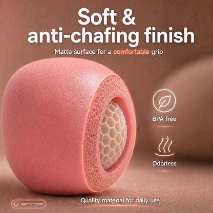 💜9-inch Anti-Burst Pilates Ball with Pump