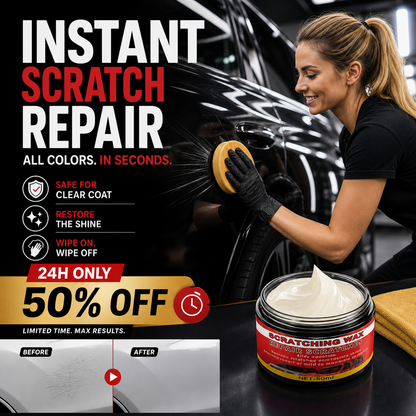 💥Shocking!🚗 Inside secrets of auto repair shops exposed-Ultimate Car Scratch Remover Wax